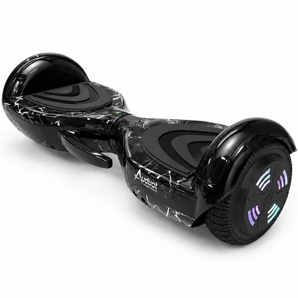 Scooter Elétrico Audisat Urban Curve X 6.5" Bluetooth/Speaker - Lightning Black + Bolsa (1 Mês de Garantia)